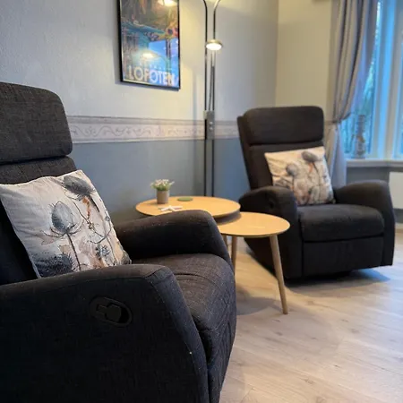 דירה House Under The Aurora Cozy Private With Fireplace Laukvik